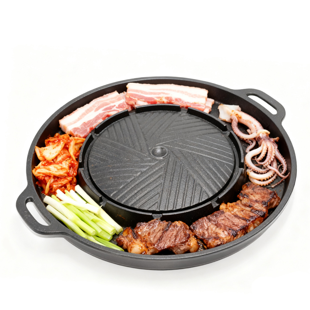 Camping Cooking Device - KOSUN Korean BBQ Grill Pan 2