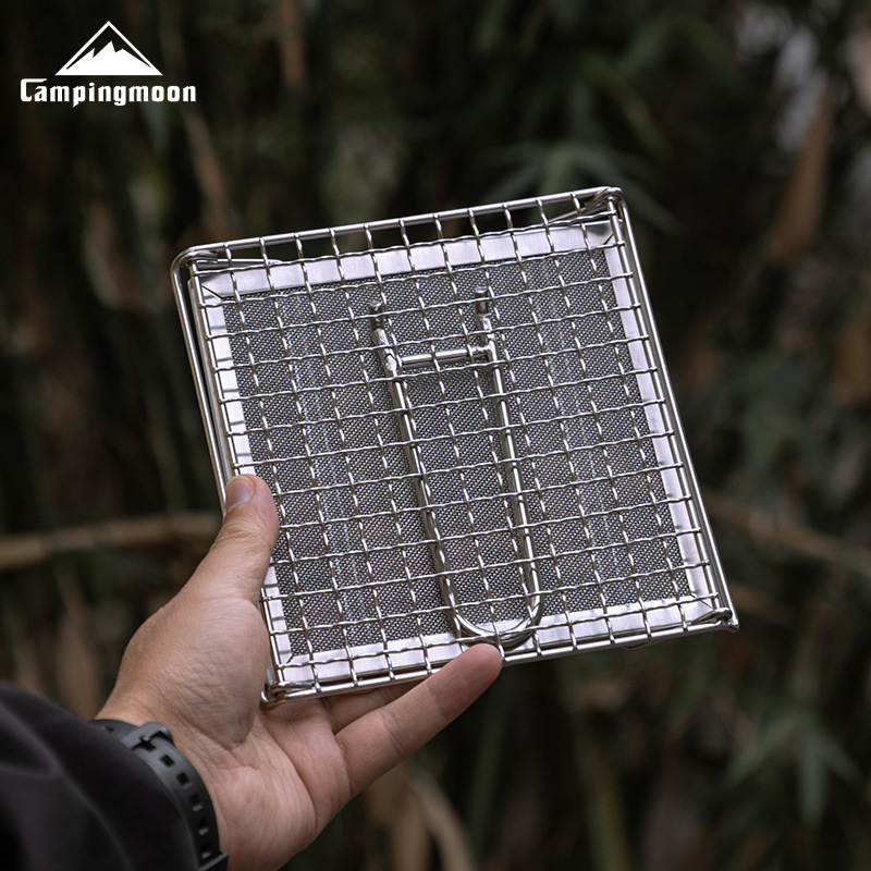 Camping Cooking Device - CAMPINGMOON Outdoor Camping 304 Stainless Steel