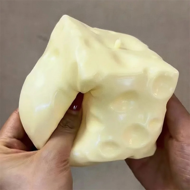 2026 Cheese Cube Stress Ball B - Fire Starter Cube ulasan dan harga