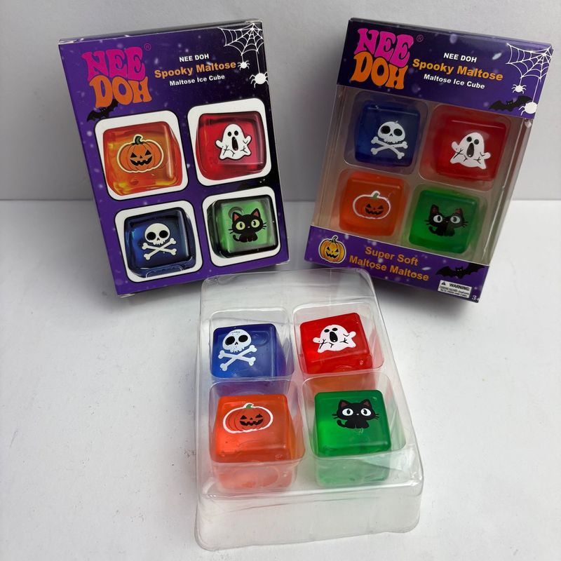 Needoh Halloween Spooky Squish - Fire Starter Cube ulasan dan harga