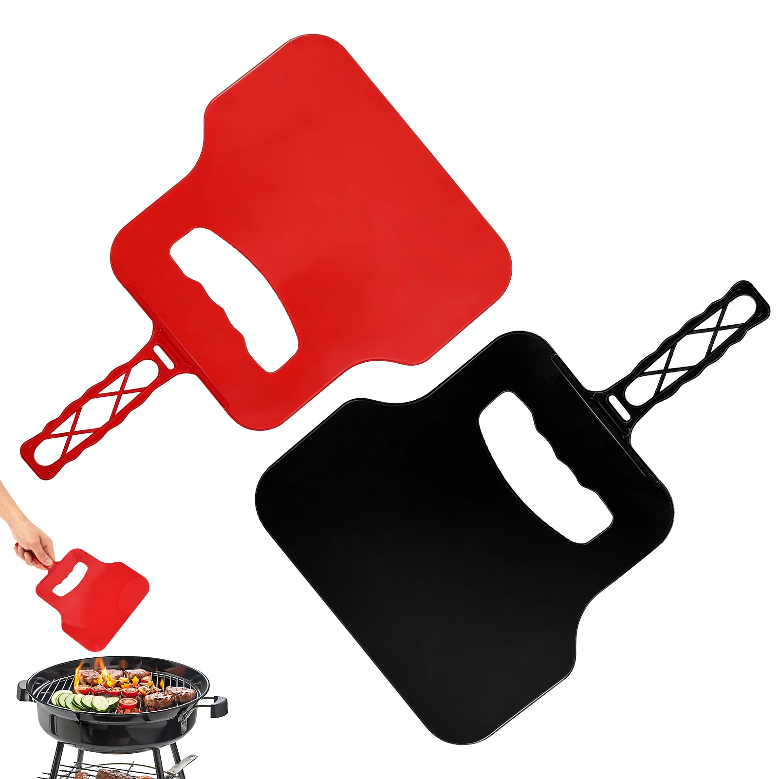 Manual Wind Maker Plastic Hand - Camping Cooking Device ulasan dan harga
