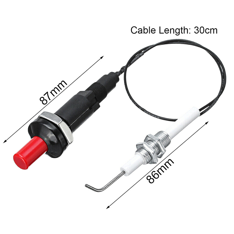 Push Button Piezo Ignitor With - Camping Cooking Device ulasan dan harga