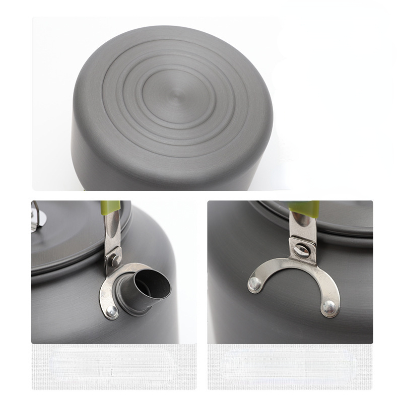 0.8L/1.1L/1.2L/1.6L/2L/2.5L Al - Camping Cooking Set 2 Person ulasan dan harga