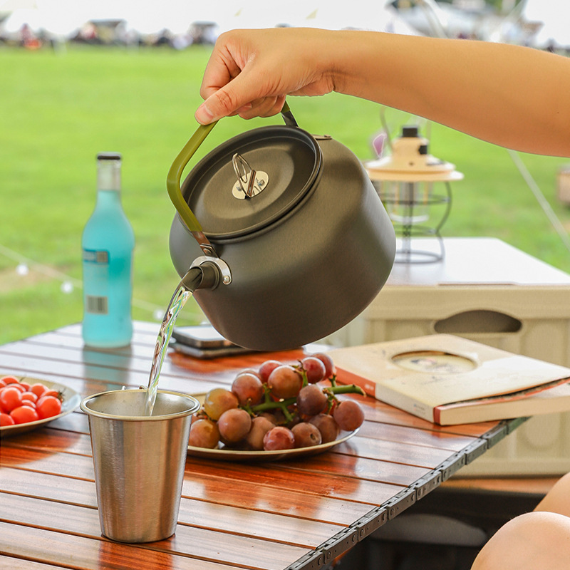 0.8L/1.1L/1.2L/1.6L/2L/2.5L Al - Camping Cooking Set 2 Person ulasan dan harga