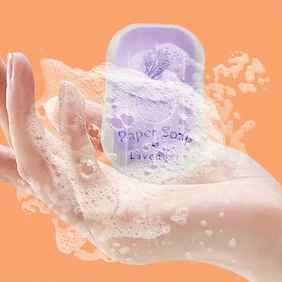 Portable Disposable Paper Soap - Biodegradable Soap Camp ulasan dan harga