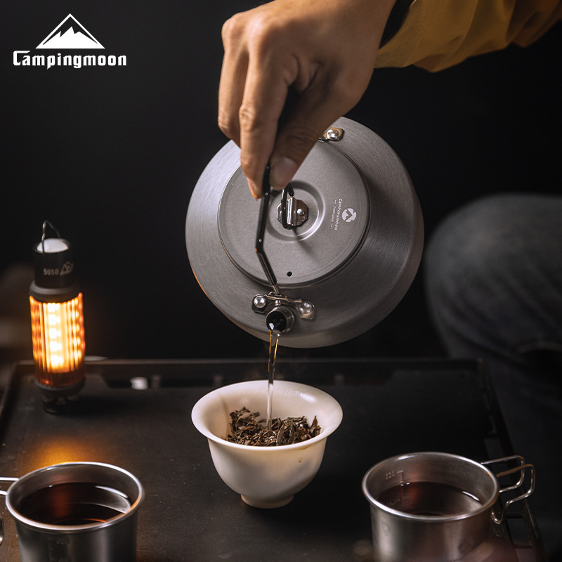 CAMPINGMOON Camping Teapot, Ou - Camping Cooking Set 2 Person ulasan dan harga