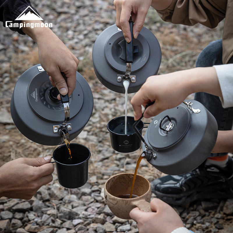 CAMPINGMOON Camping Teapot, Ou - Camping Cooking Set 2 Person ulasan dan harga