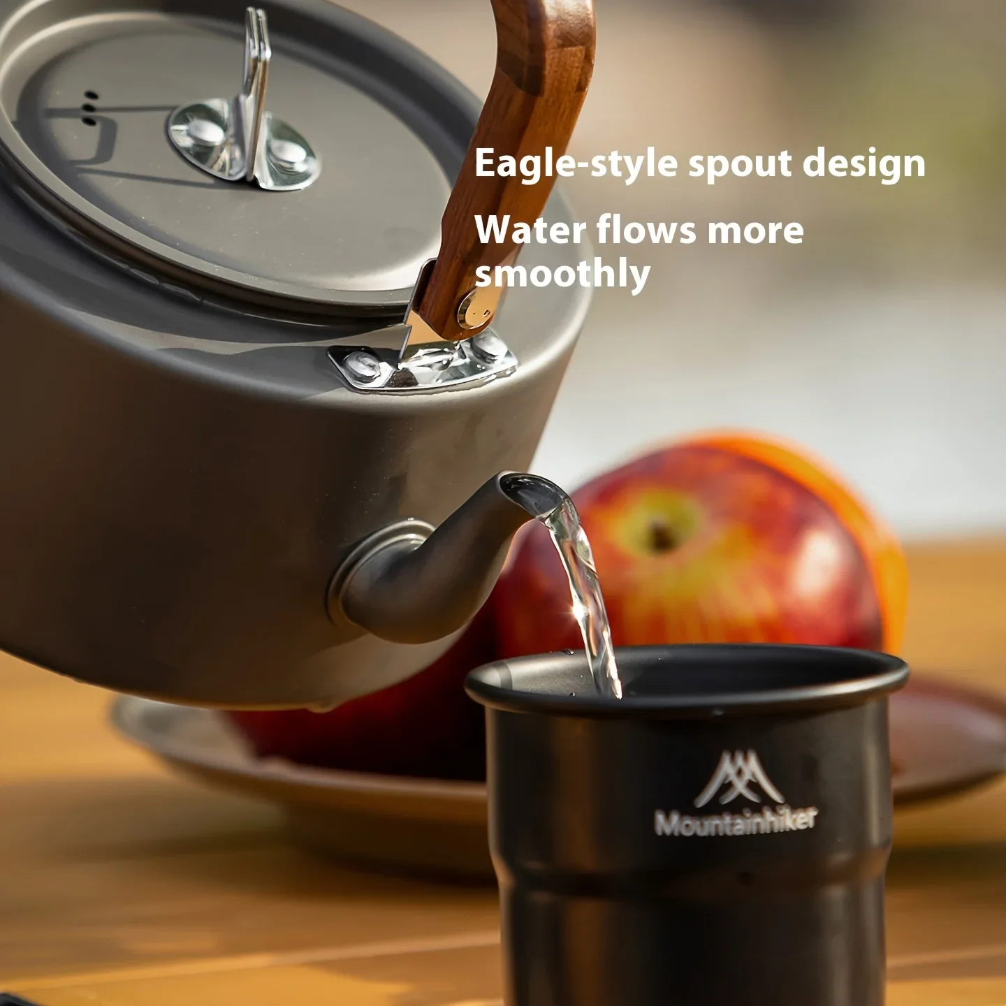 Camping Tea Kettle-New Aluminu - Camping Cooking Set 2 Person ulasan dan harga