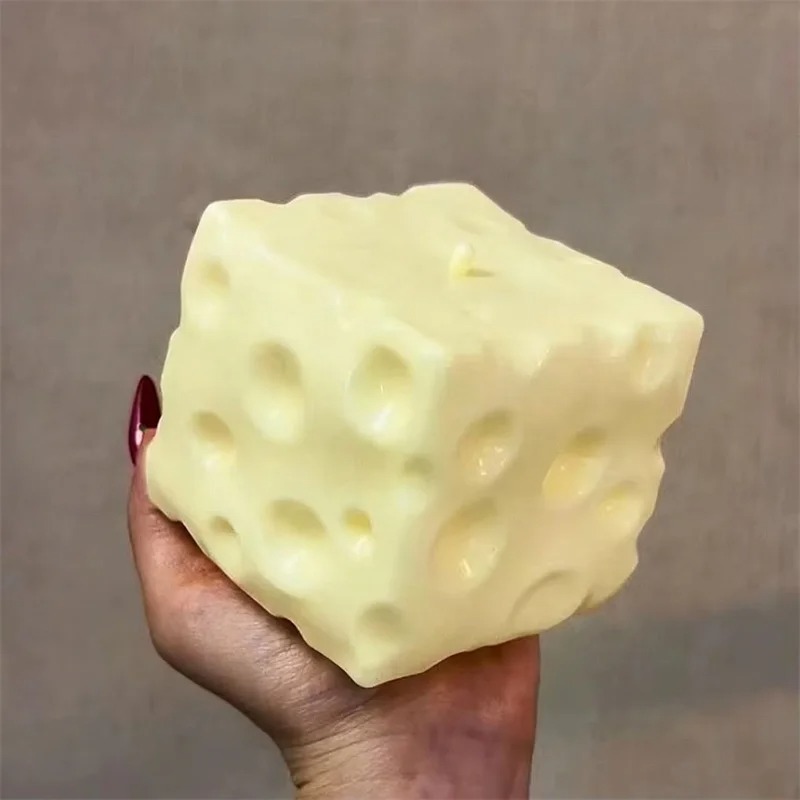 Cheese Cube Stress Ball Big Ch - Fire Starter Cube ulasan dan harga