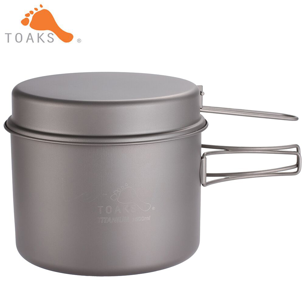 TOAKS Cookware Set Ultralight  - Camping Cooking Pan Set ulasan dan harga