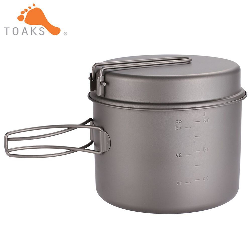 TOAKS Cookware Set Ultralight  - Camping Cooking Pan Set ulasan dan harga