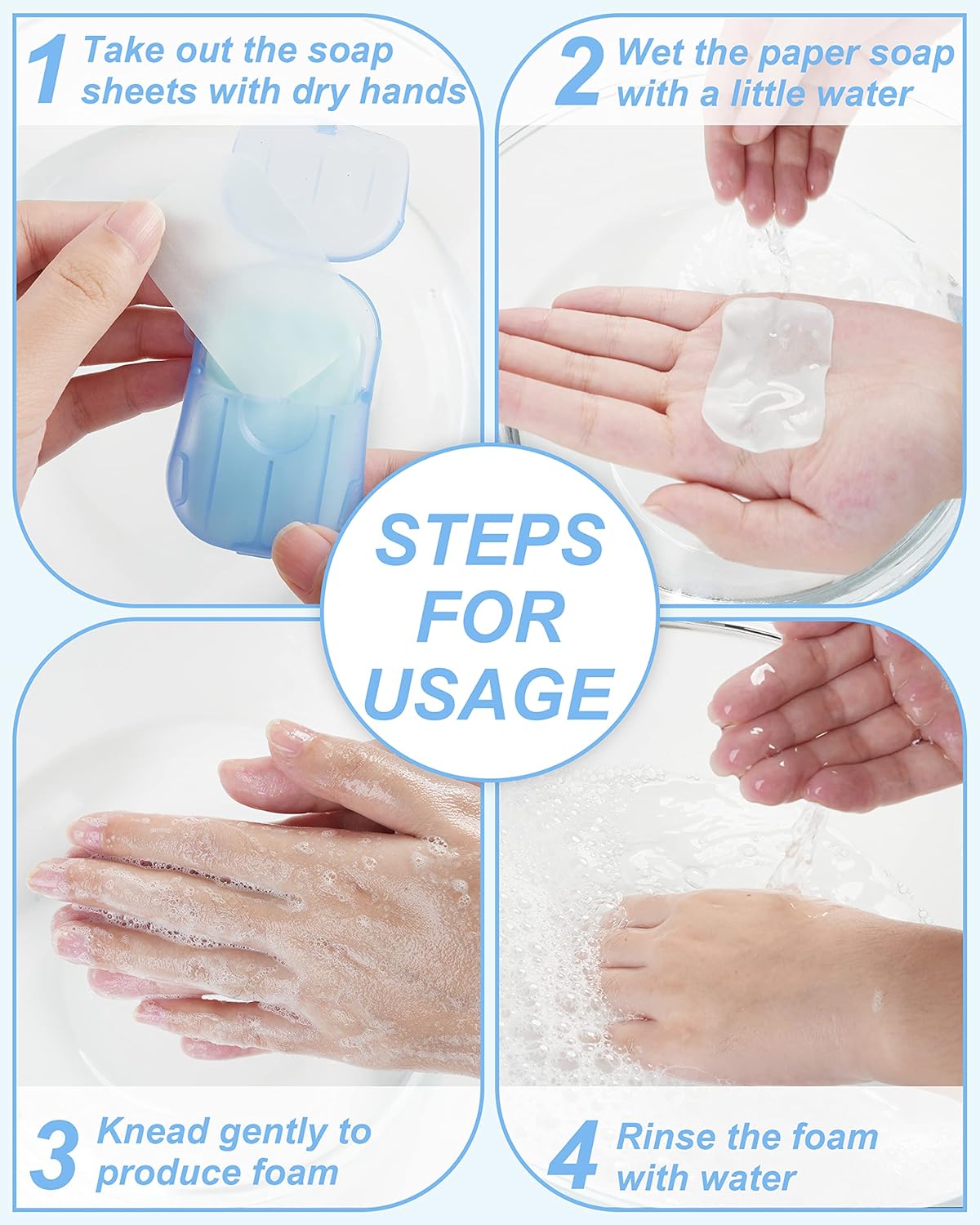 5/10/20 Boxes Scented Hand Soa - Biodegradable Soap Camp ulasan dan harga