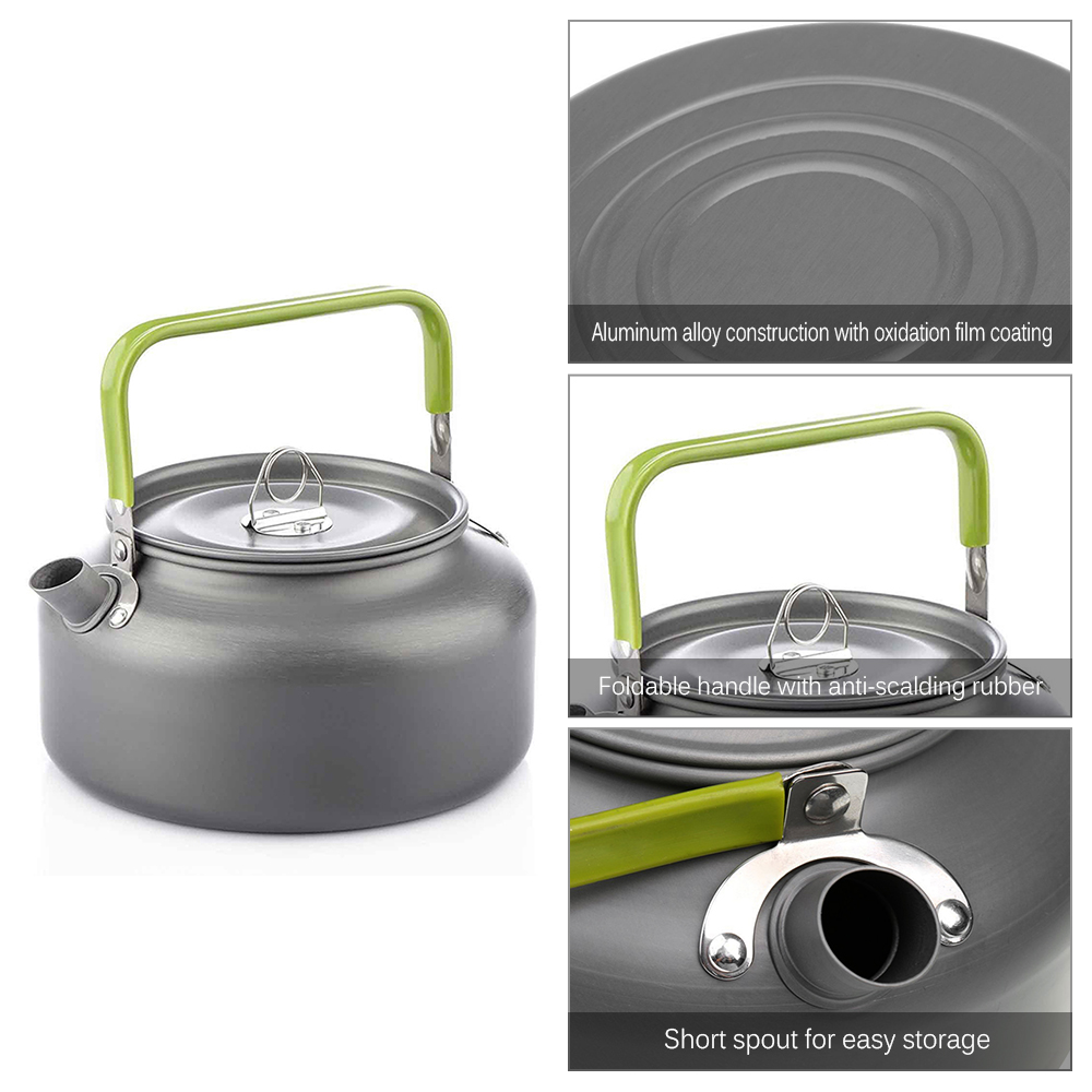 Portable Outdoor Water Kettle  - Camping Cooking Set 2 Person ulasan dan harga
