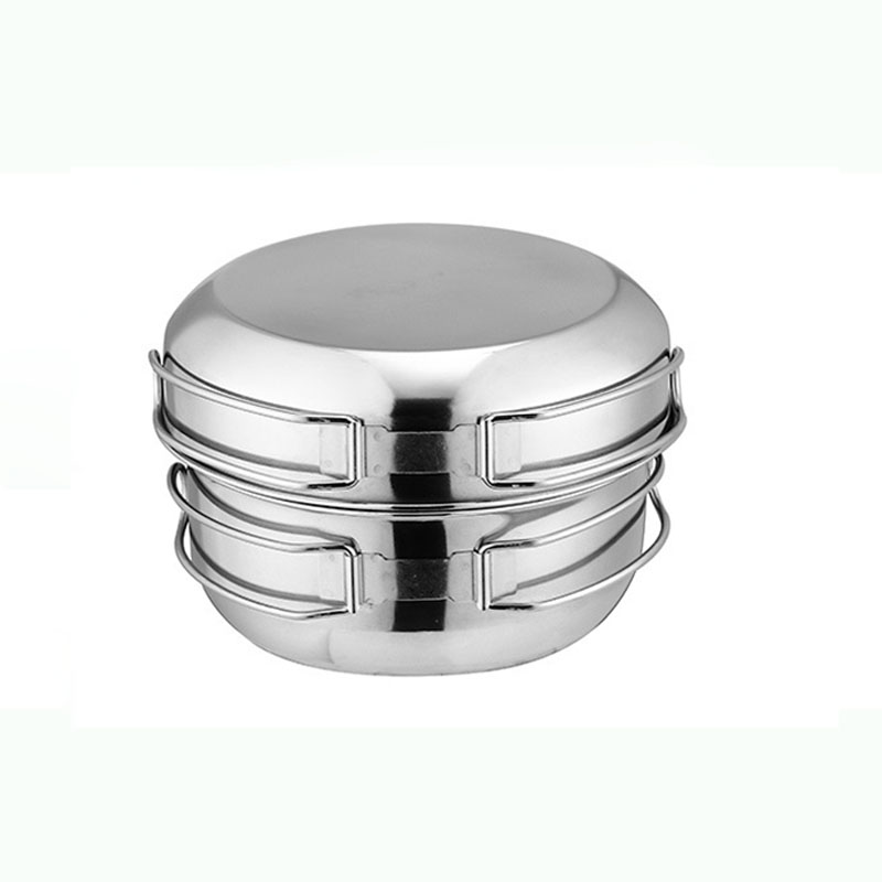 Foldable 5-piece Cups Kitchen  - Camping Cooking Ware Set ulasan dan harga