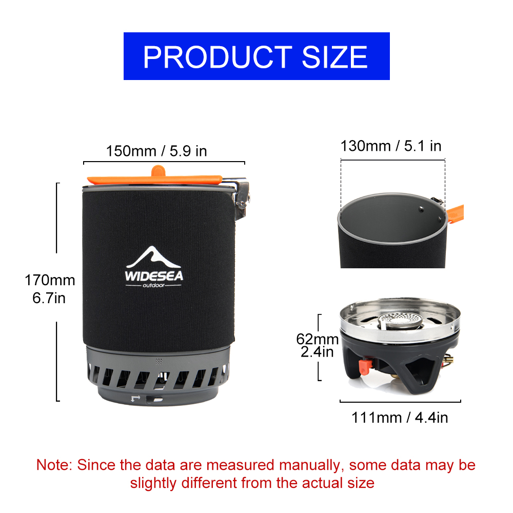 Widesea Camping Cooking System - Camping Cooking Set 2 Person ulasan dan harga