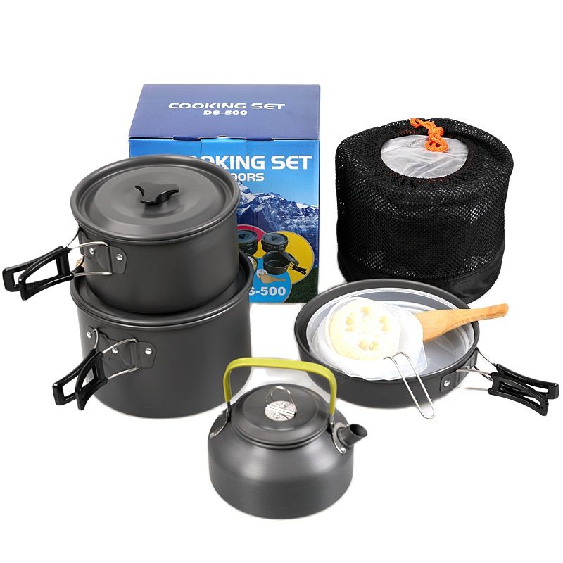 Outdoor Camping Cooking Set No - Camping Cooking Set 2 Person ulasan dan harga
