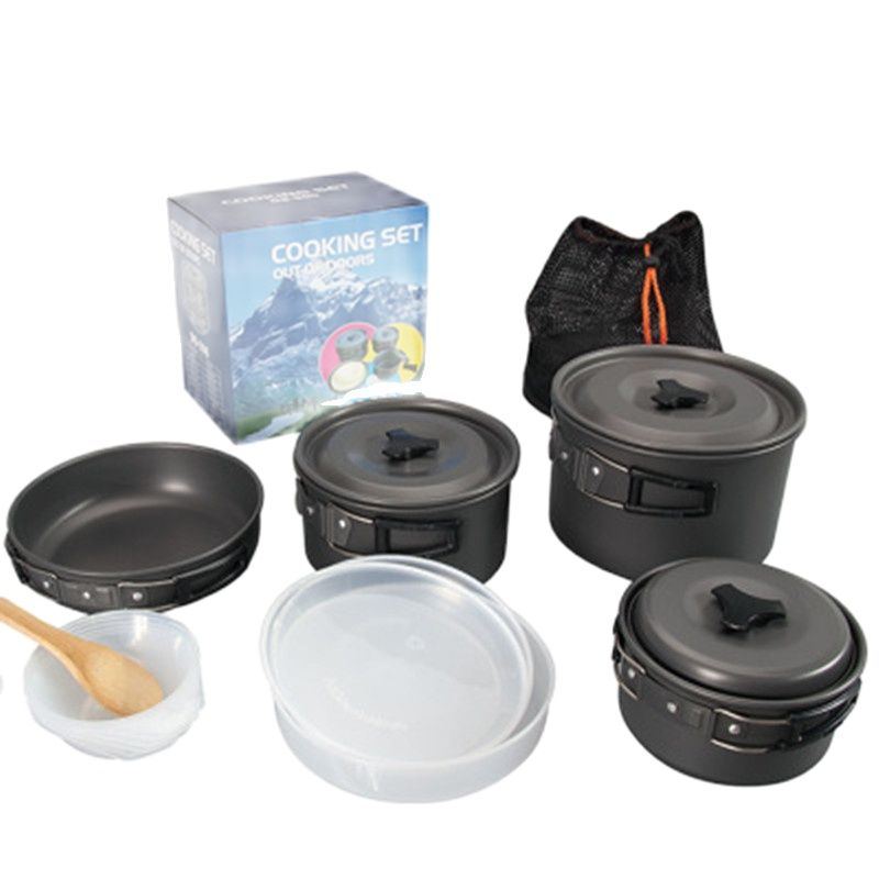 Outdoor Camping Cooking Set No - Camping Cooking Set 2 Person ulasan dan harga