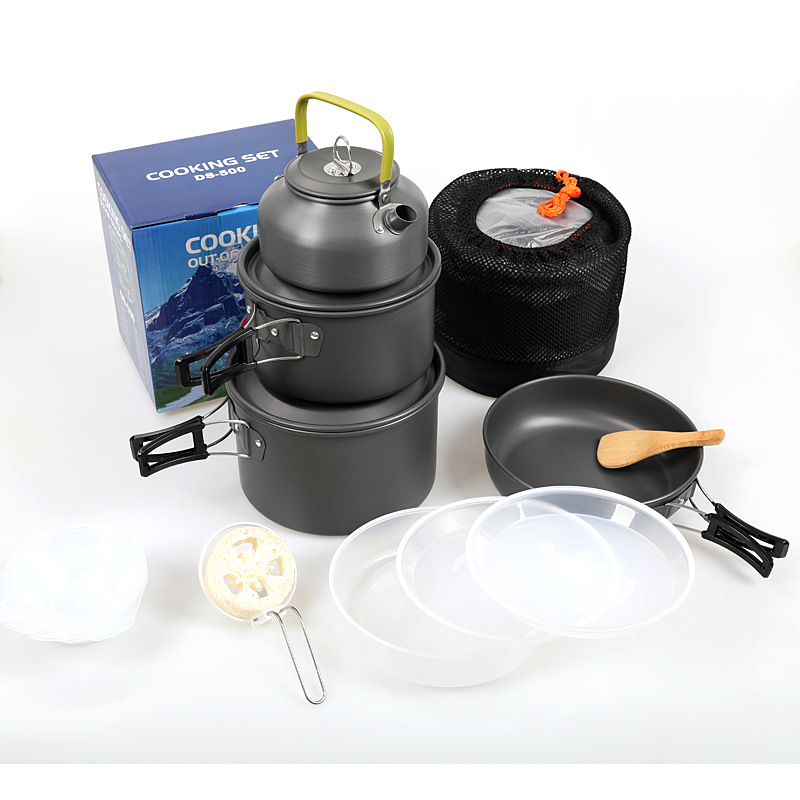 Outdoor Camping Cooking Set No - Camping Cooking Set 2 Person ulasan dan harga