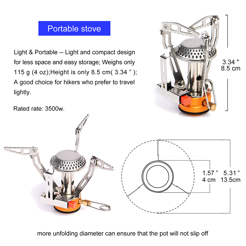Widesea Portable Camping Cookw - Camping Cooking Set 2 Person ulasan dan harga