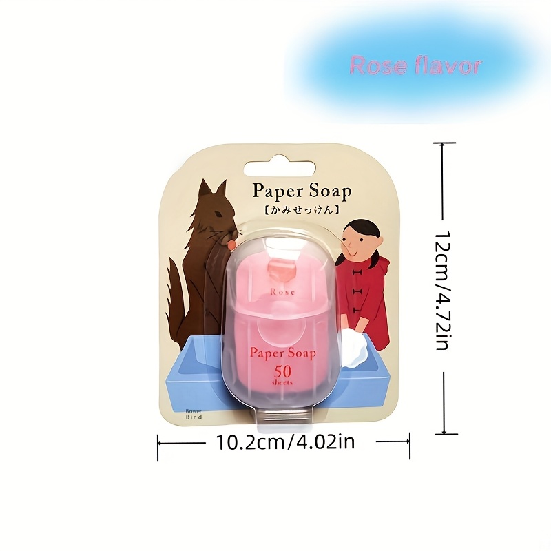 50pcs Portable Soap Sheets | U - Biodegradable Soap Camp ulasan dan harga