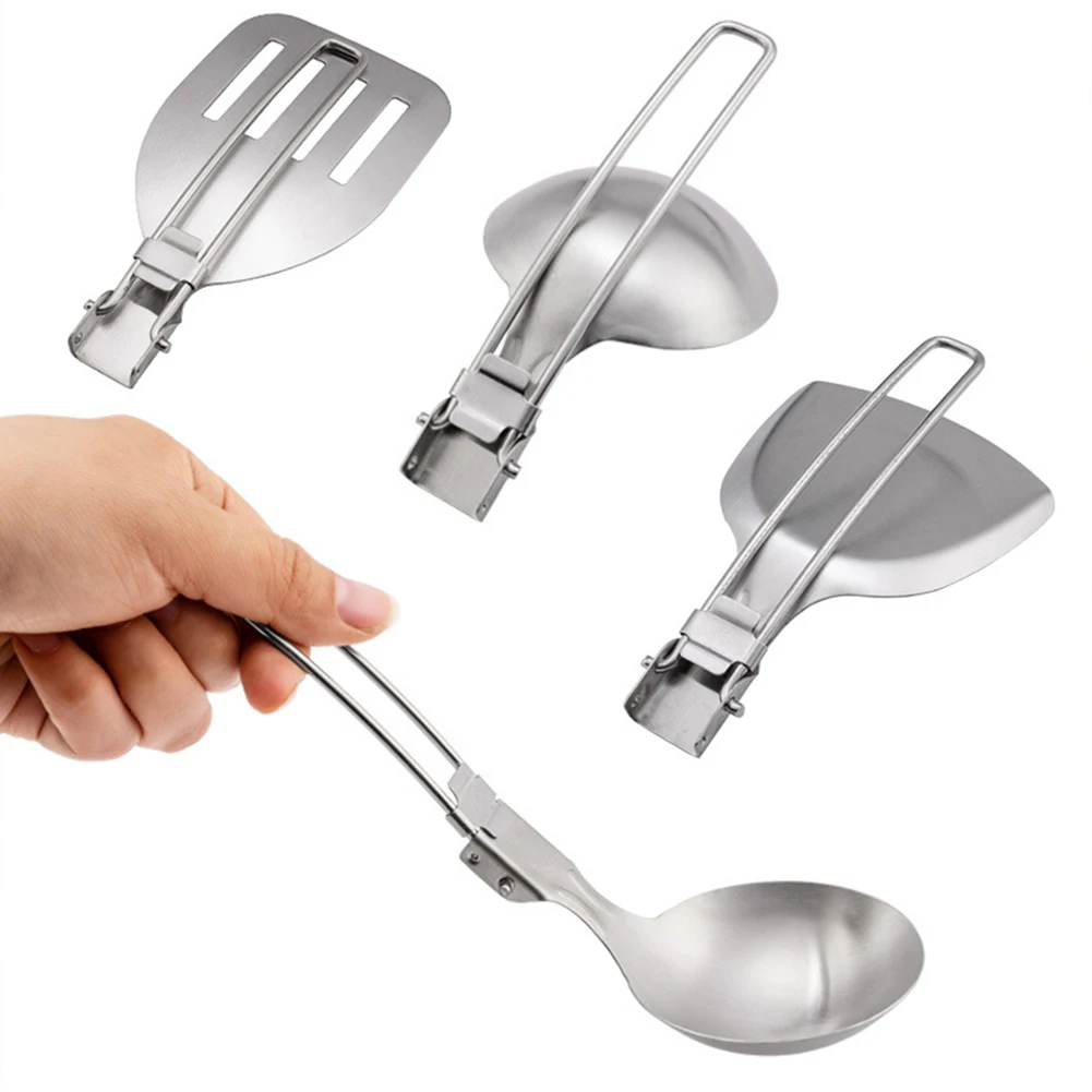 Cooking Utensils Stainless Ste - Camping Cooking Options ulasan dan harga