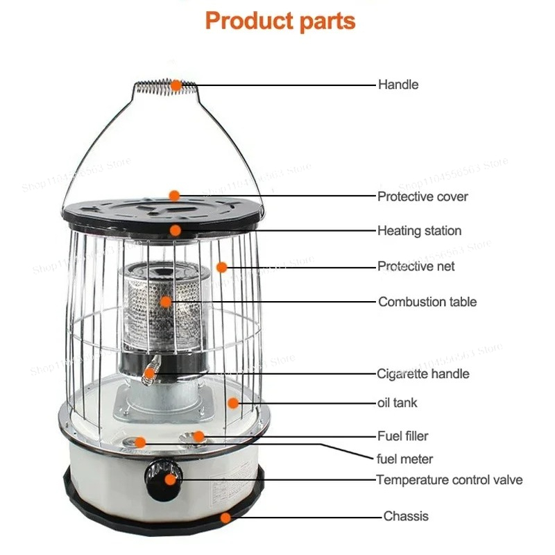 Portable Heater Ice Fishing Ca - Camping Cooking Rice ulasan dan harga