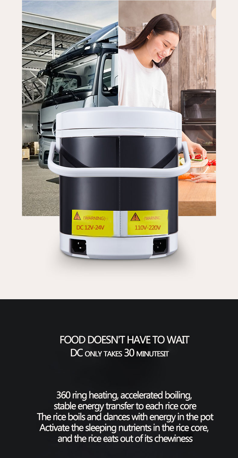 ARIER 12-24V 220V Rice Cooker  - Camping Cooking Rice ulasan dan harga