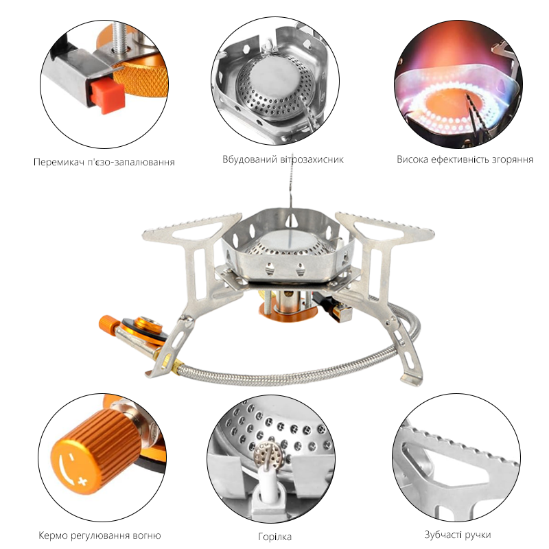 TARKA 3800W Camping Gas Stove  - Camping Cooking Gas Stove ulasan dan harga