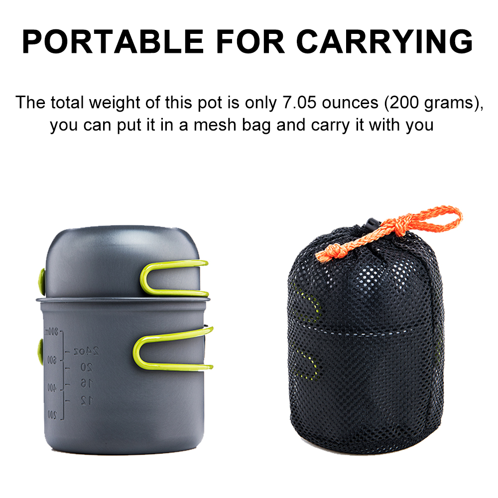 Widesea Ultralight Camping Coo - Camping Cooking Set 2 Person ulasan dan harga