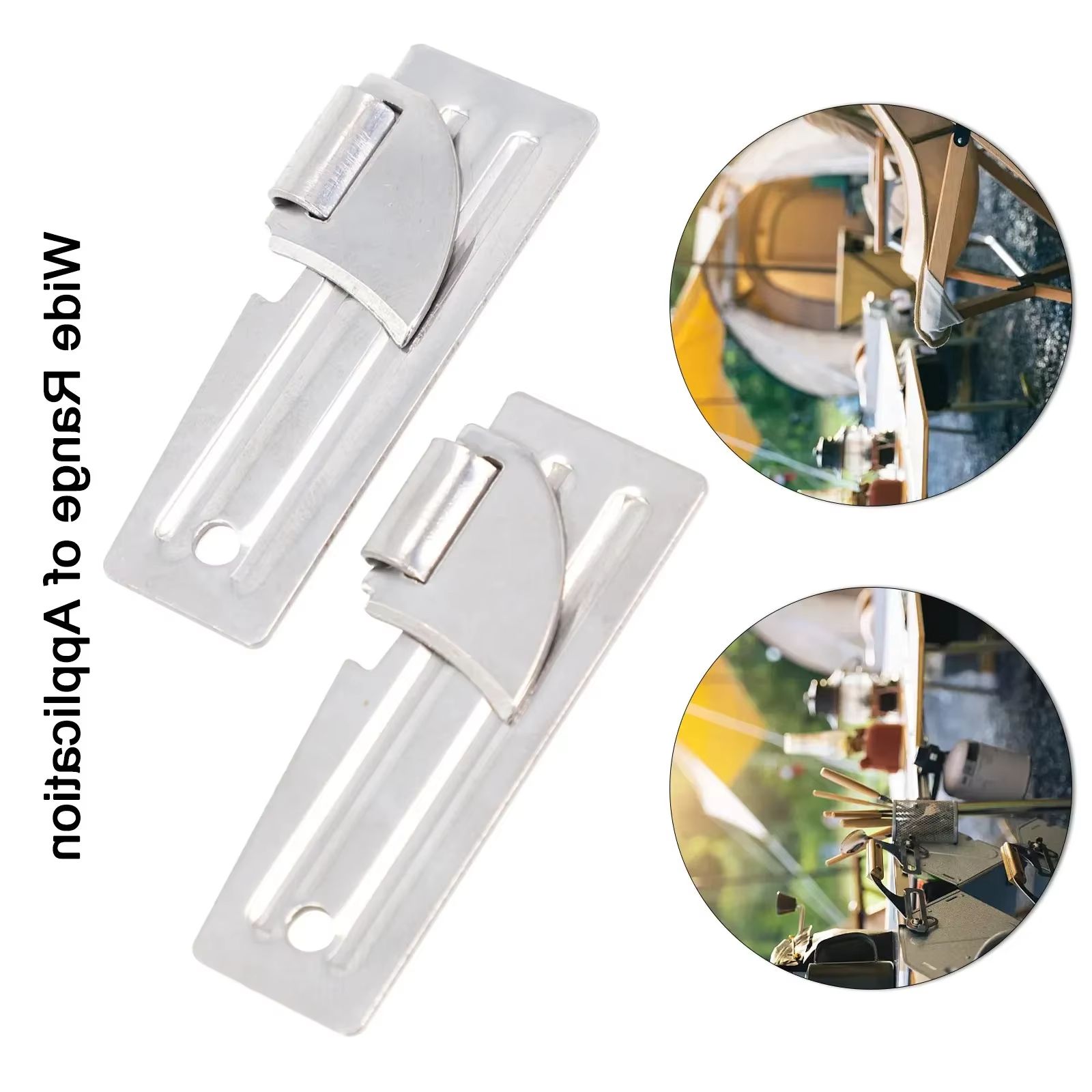 2pcs Stainless Steel Mini Fold - Camping Cooking Utilities ulasan dan harga