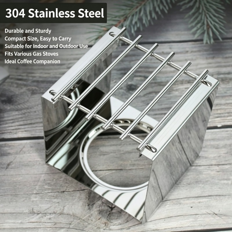 Stainless Steel Square Coffee  - Camping Cooking Device ulasan dan harga