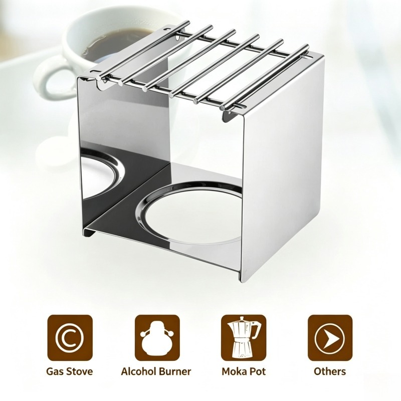 Stainless Steel Square Coffee  - Camping Cooking Device ulasan dan harga