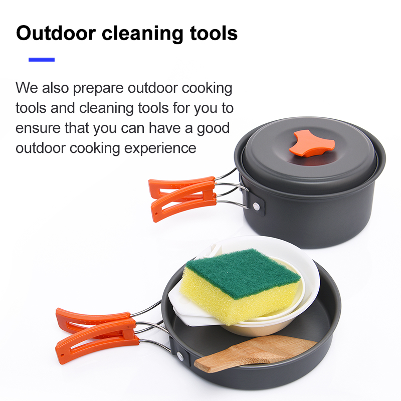 Widesea Camping Outdoor Cookwa - Camping Cooking Rice ulasan dan harga