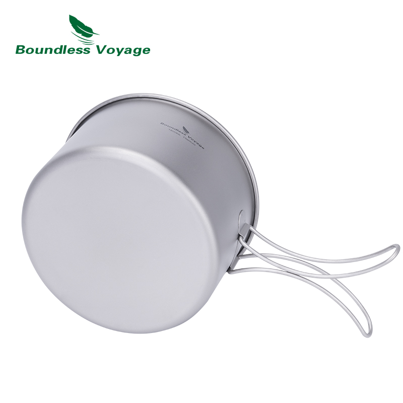 Boundless Voyage Titanium Pot  - Camping Cooking Set 2 Person ulasan dan harga