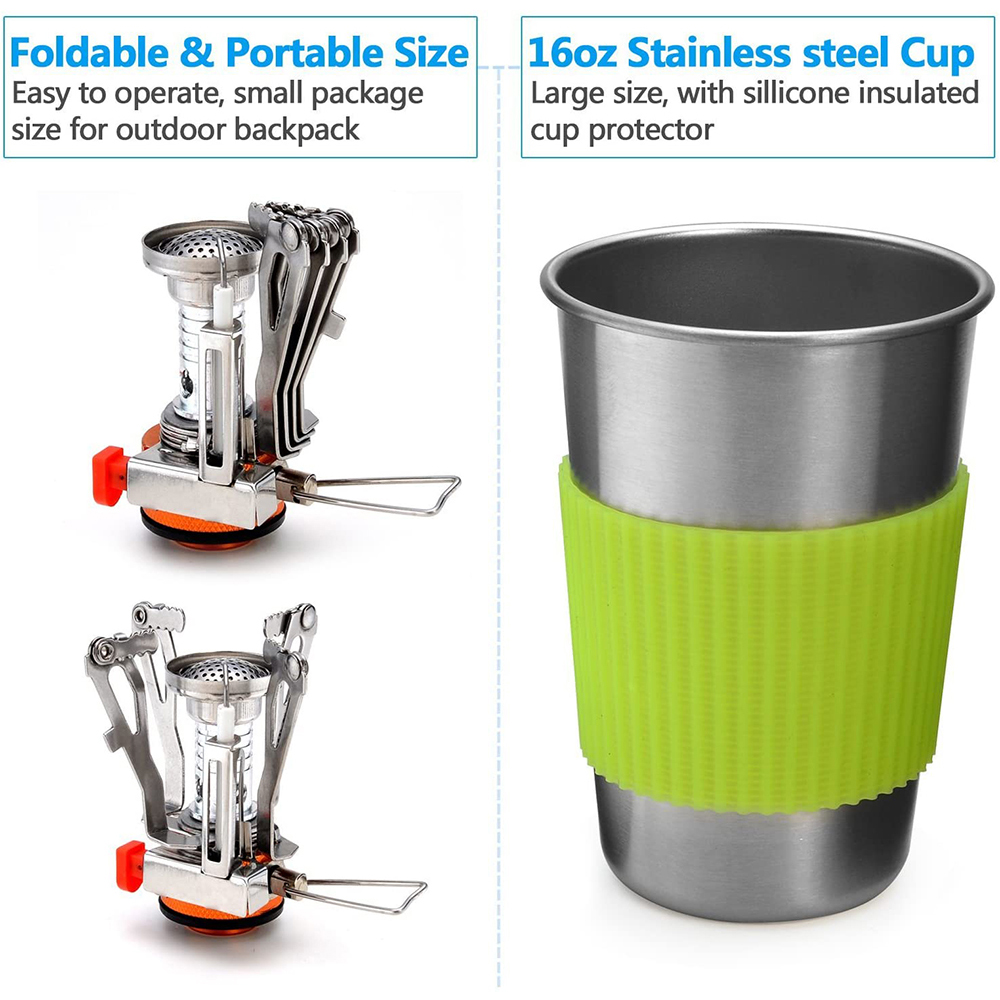 Outdoor Camping Cooking Set Op - Camping Cooking Options ulasan dan harga