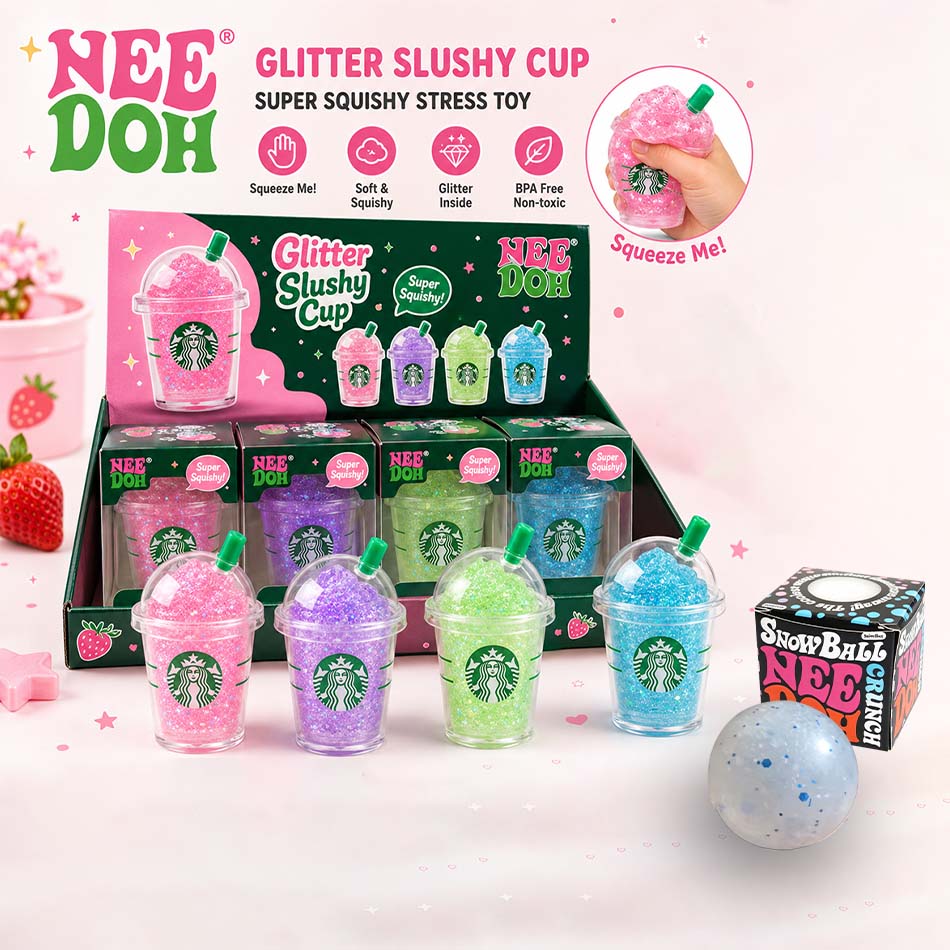 Schylling NeeD Doh Stress-reli - Fire Starter Cube ulasan dan harga