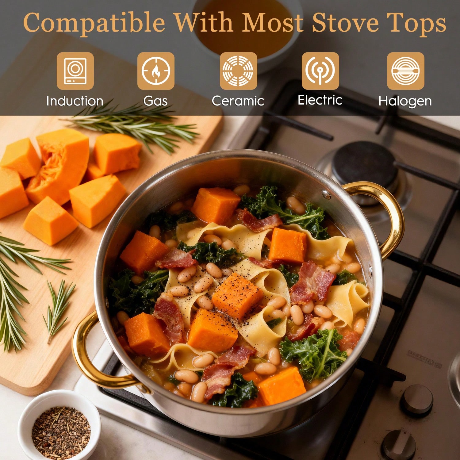 Stainless Steel Pot Set Modern - Camping Cooking Pan Set ulasan dan harga