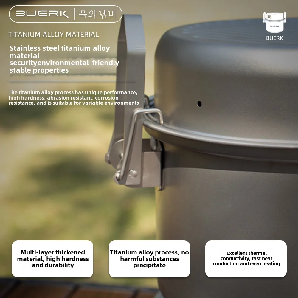 Outdoor Camping Multi Function - Camping Cooking Rice ulasan dan harga