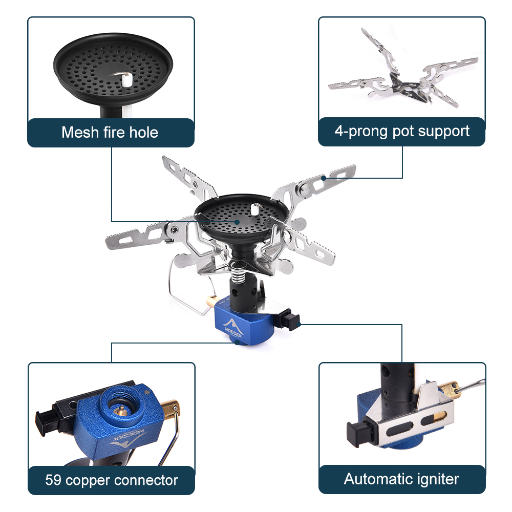Outdoor Camping Gas Burner Out - Camping Cooking Device ulasan dan harga