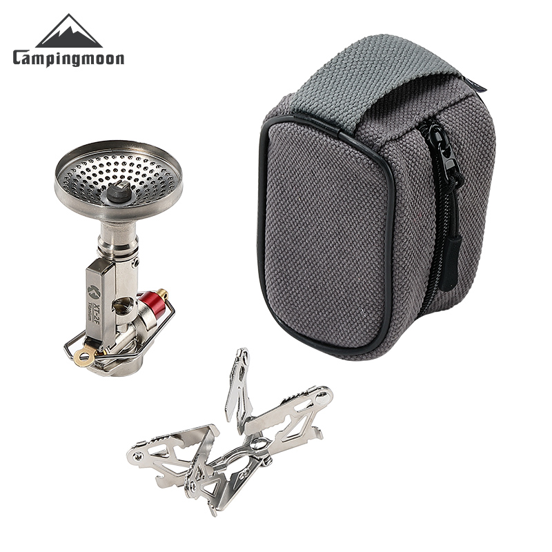 CAMPINGMOON XT-2F Xuanfeng Tit - Camping Cooking Gas Stove ulasan dan harga