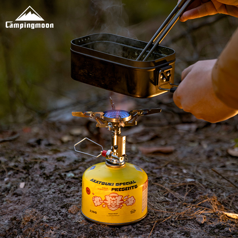 CAMPINGMOON XT-2F Xuanfeng Tit - Camping Cooking Gas Stove ulasan dan harga