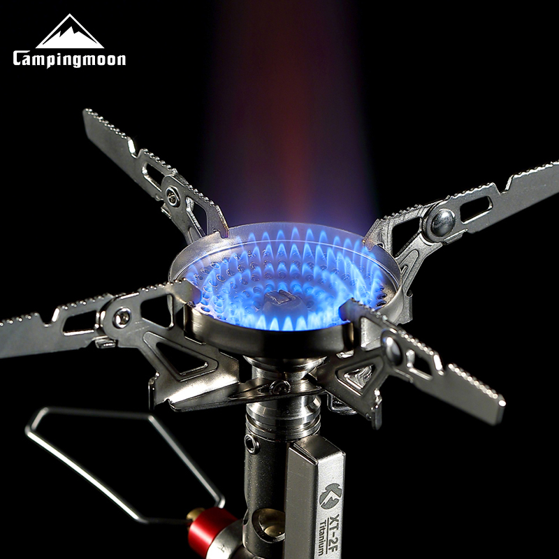 CAMPINGMOON XT-2F Xuanfeng Tit - Camping Cooking Gas Stove ulasan dan harga