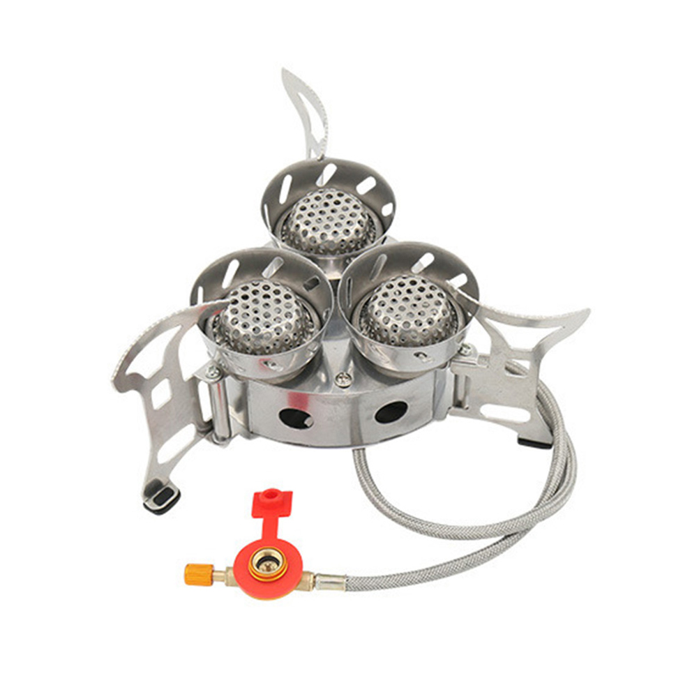11000W High Power Windproof Ou - Camping Cooking Gas Stove Portable Tool ulasan dan harga