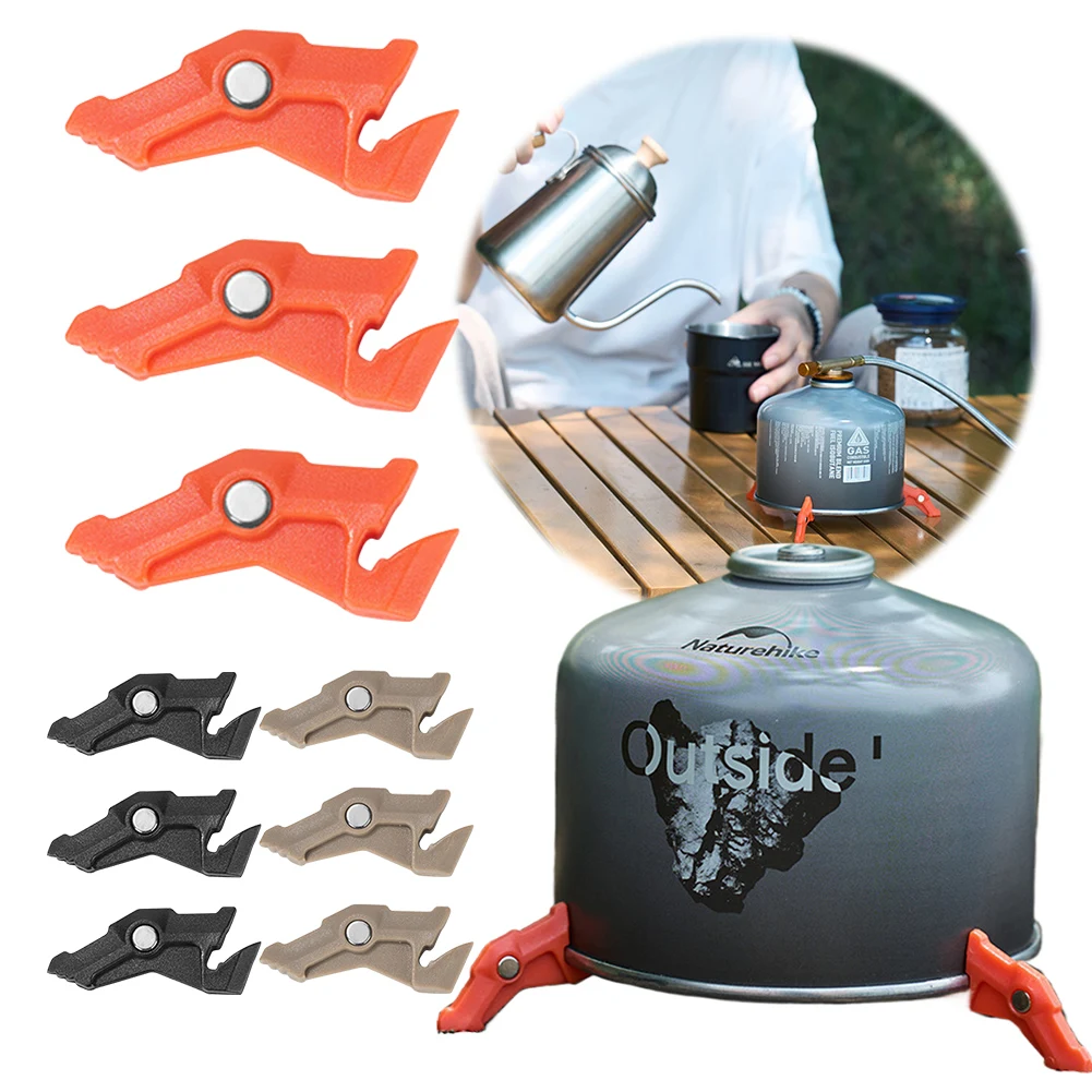 Magnetic Tripod Gas Tank Brack - Camping Cooking Gas Stove ulasan dan harga