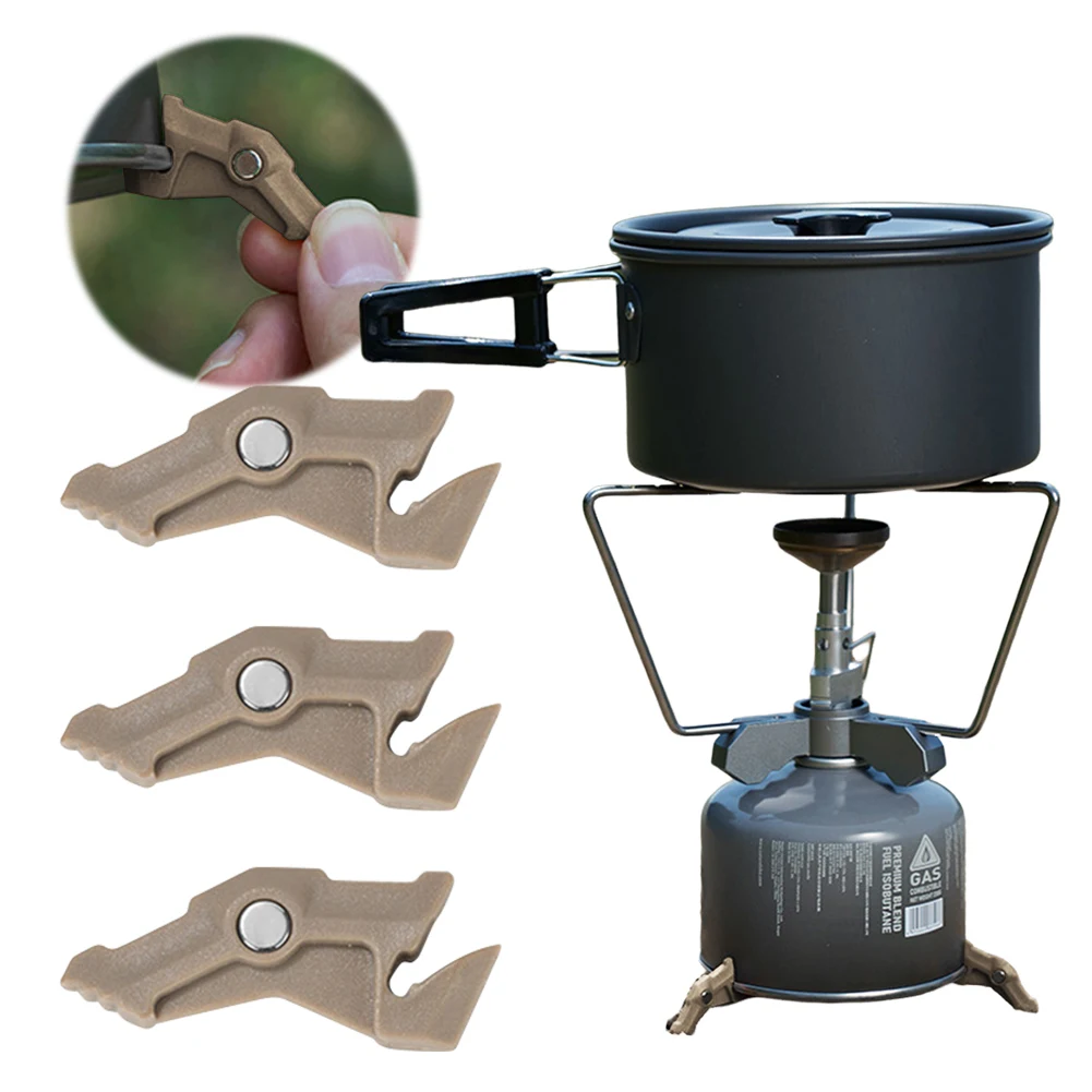 Magnetic Tripod Gas Tank Brack - Camping Cooking Gas Stove ulasan dan harga