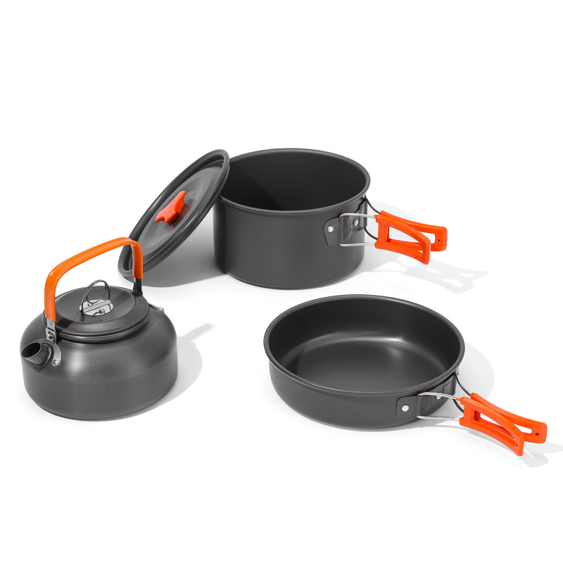 Outdoor Camping Cookware Set f - Camping Cooking Set 2 Person ulasan dan harga