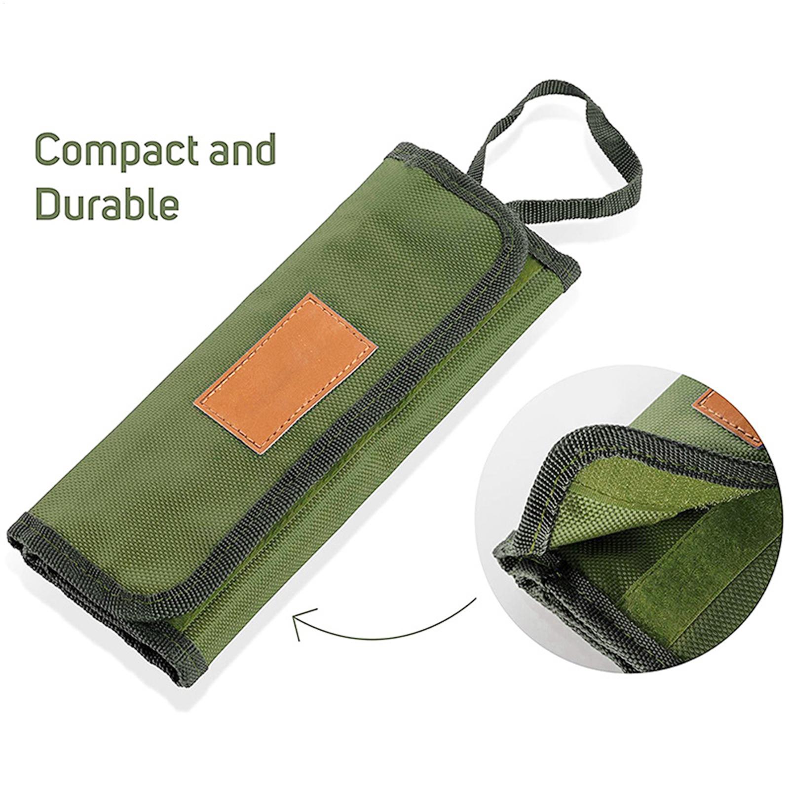 Camping Cutlery Roll Bag Kitch - Camping Cooking Utensil Roll ulasan dan harga