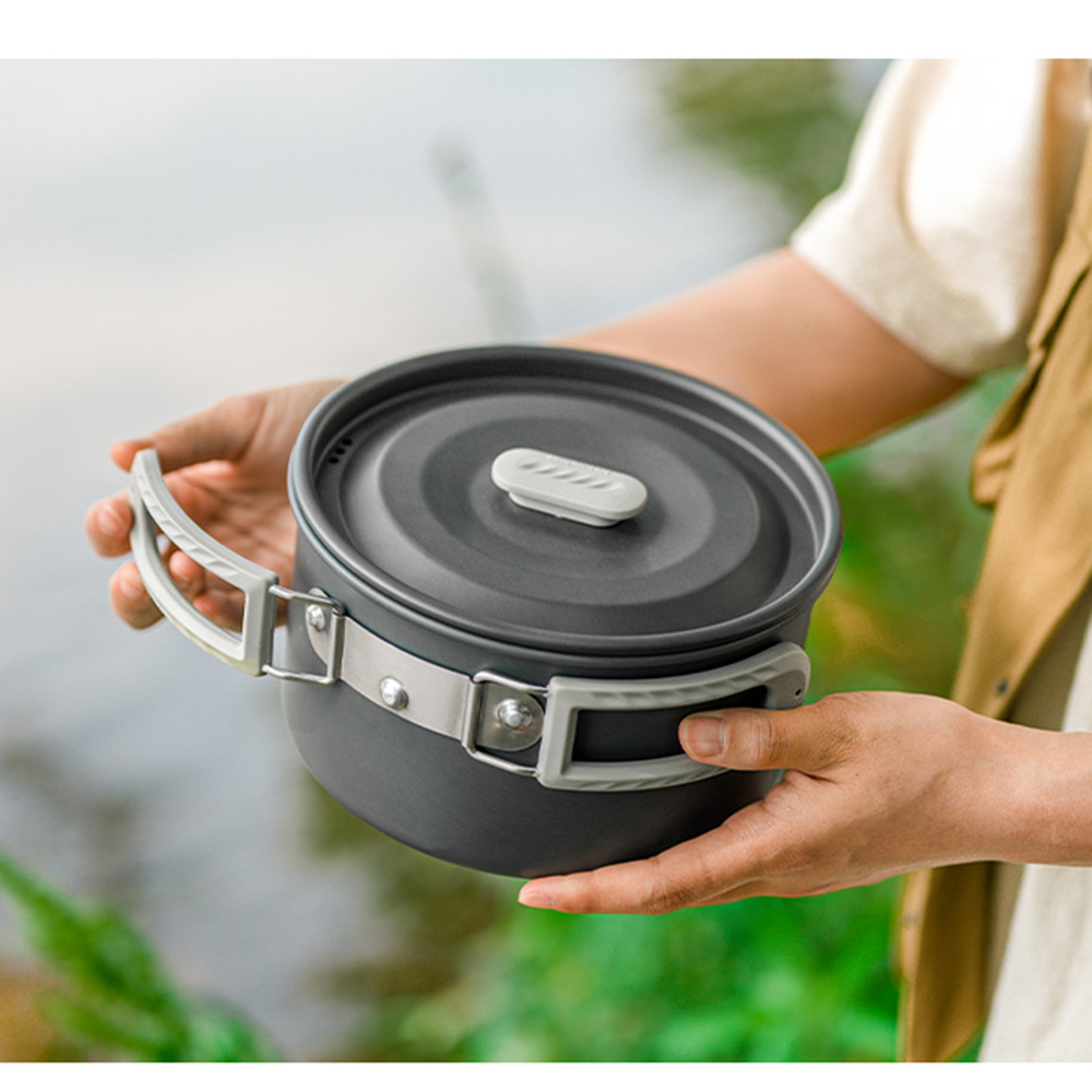 Naturehike Outdoor Pot Set,Cam - Camping Cooking Pan Set ulasan dan harga