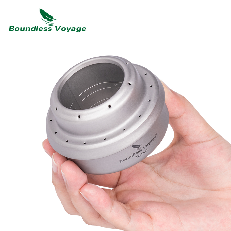 Boundless Voyage Titanium Spir - Camping Cooking Device ulasan dan harga