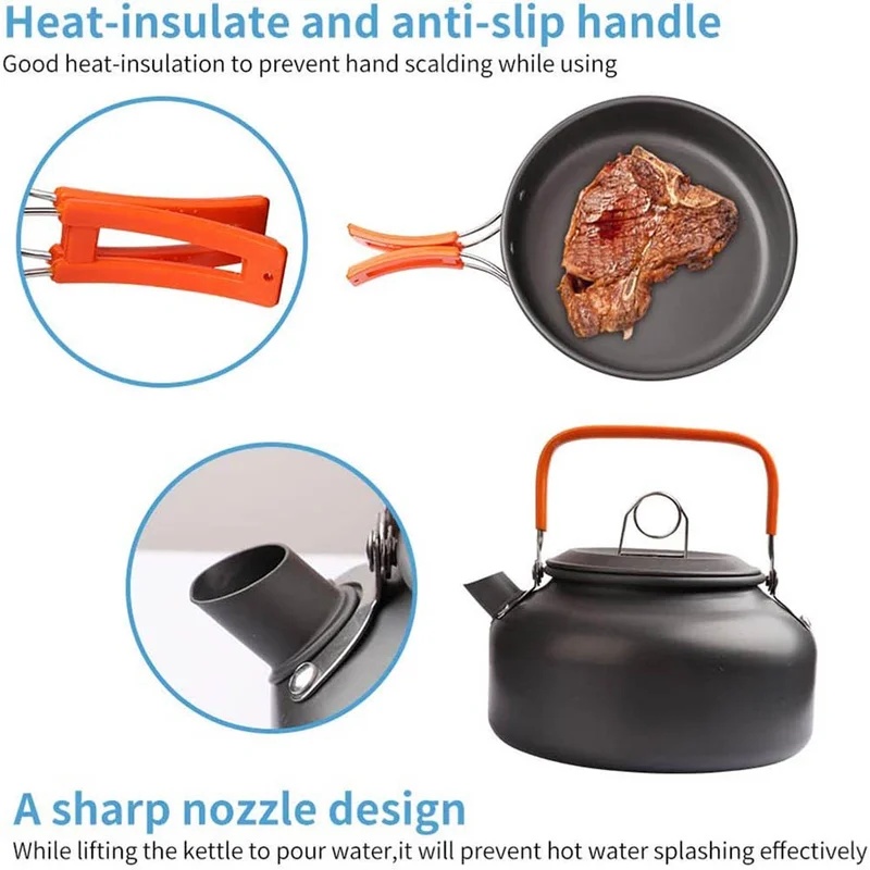 Camping Cooking set Camping Co - Camping Cooking Ware Set ulasan dan harga